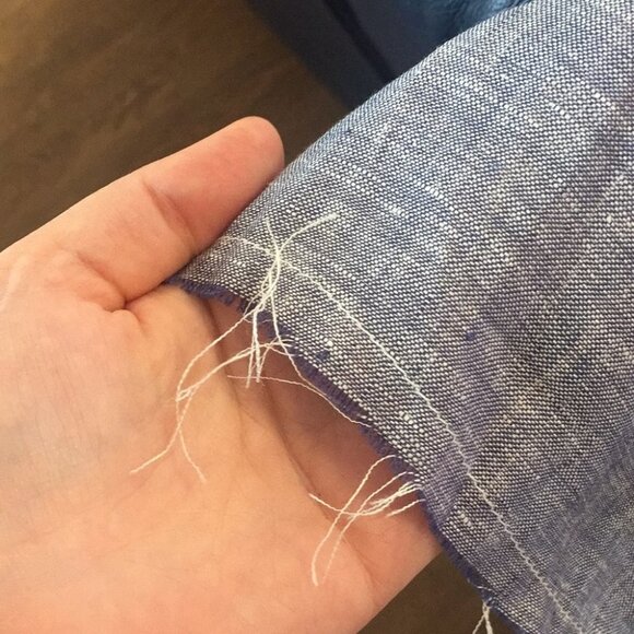 S/M NWOT LOVE TANJANE Linen Shirt FF32 - Picture 4 of 6